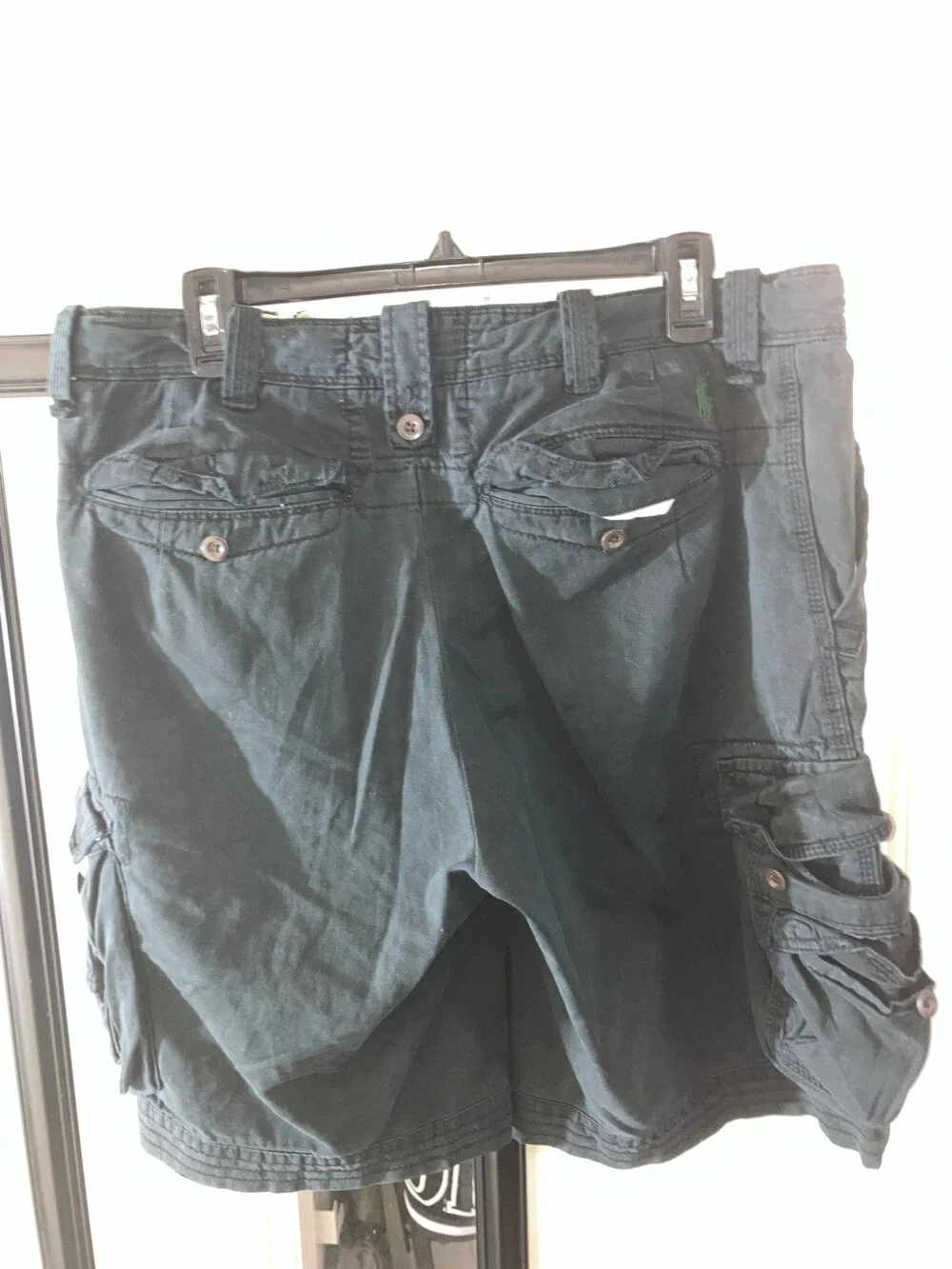 Sz 33 Polo RL black cargo shorts